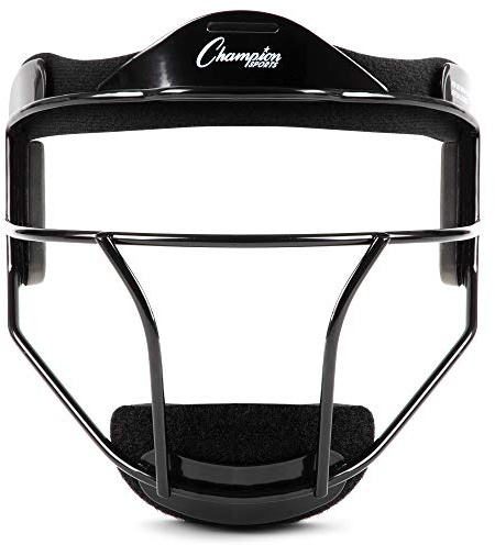 Champion Sports Softball-Gesichtsmaske – strapazierfähiger Fielder-Kopfschutz – Premium-Sport-Zubehör für drinnen und draußen – Magnesium oder Stahl in Mehreren Farben und Größen