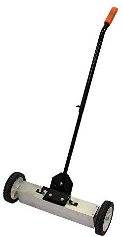 La Barredora Magnética Barre Objetos Ferrosos, Uñas, Tornillos Rápidamente Con Liberación Conmutable Para Una Fácil Limpieza - 22 De Ancho