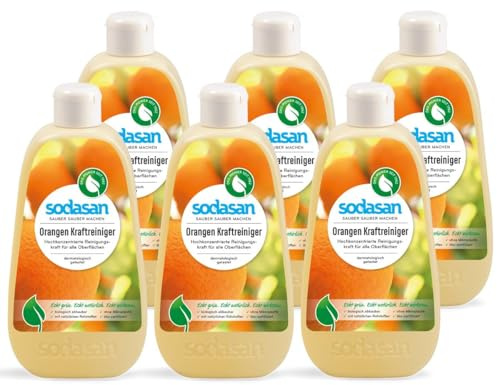 6 x 500 ml SODASAN Orangenreiniger