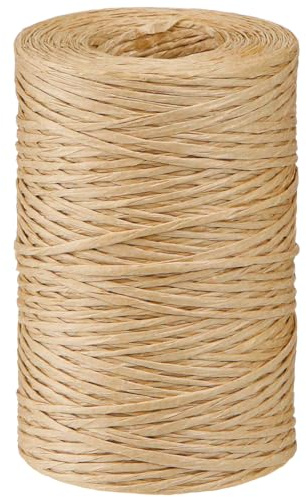 Papier- Bindedraht Rolle, Ø 0,40mm, Länge: 205m, Farbe: Natur