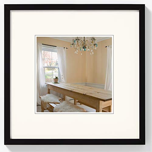 walther design BP313B Peppers Bilderrahmen, Holz, 13 x 13 cm, schwarz