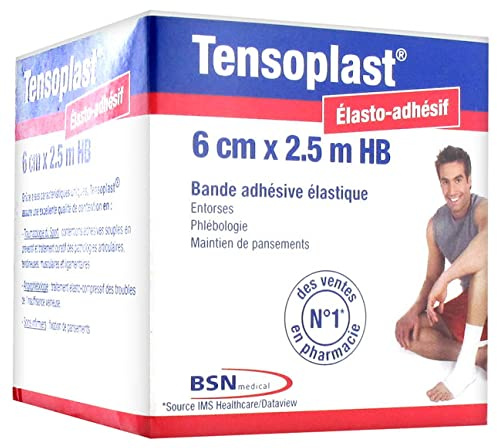 Benda adesiva elastica BSN Medical Tensoplast HB, di 6 cm x 2,5 m