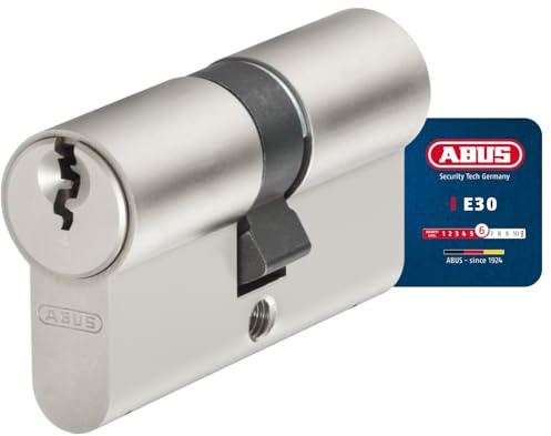 ABUS E30NP cylinderdörr 45/45 profilcylinder med 5 tangenter, 59819
