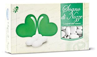 Confetti di Mandorla Spagnola38 SOGNO DI NOZZE BIANCO