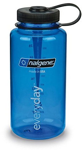 Nalgene Wide Mouth Bottle blau 1,0l Trinkflasche