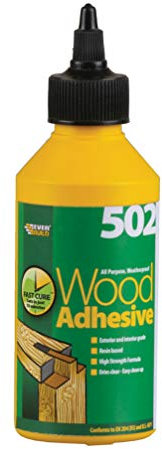 Everbuild EVBWOOD05 Colle à bois Étanche Tout usage, EVBWOODBO250
