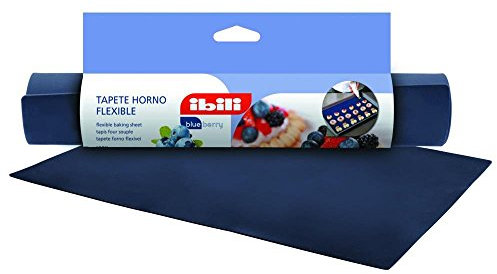 IBILI 860021 - Tapete Horno Blueberry 40 x 30 x 1.25 cm, Color Azul Oscuro