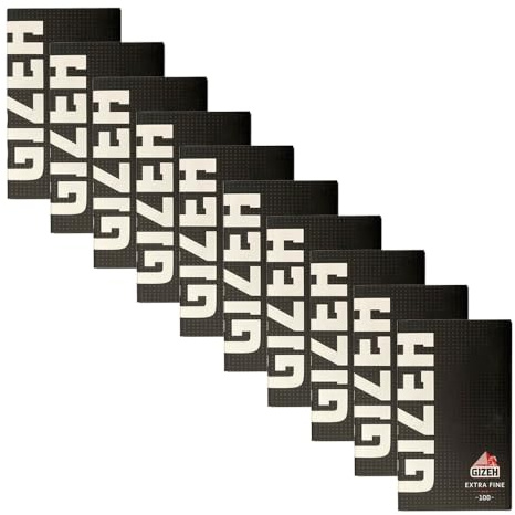 Giza Extra Fine Black Zigarettenpapier, 10 x 100 Stück