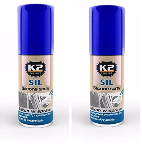 K2 Silicone Spray, Silicon Spray, Olio nutriente – Lubrificante Spray, 300 ML