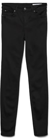 VERO MODA damjeans, Svart Svart, L / 32L