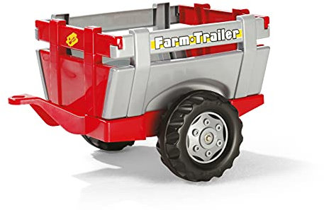 Rolly Toys S2612209 rollyFarm Trailer Anhänger Kinderfahrzeuge (Alter 2,5-10 Jahre, Heckklappe, Einachsanhänger) 122097