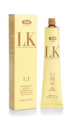 Lisap LK Cream Color Haircolour Permanent Creme Haar Farbe Coloration 100ml - 03/85 Violet Red Violett Rot