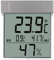 TFA Dostmann Vision digitales Fenster-Thermo-Hygrometer, 30.5020, großes Display mit Außentemperatur und Luftfeuchtigkeit, L 97 x B 22 x H 105 mm