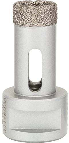 Bosch Professional 1x Fresa Diamantata Best for Ceramic Dry Speed, Foratura a Secco della Ceramica Dura, Ø 20 x 35 mm, Accessorio Smerigliatrice Angolare