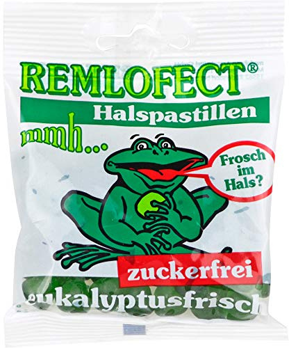 REMLOFECT Halspastillen zuckerfr.eukalypt.frisch, 50 g