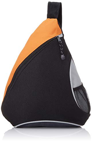 eBuyGB Monostrap Triangle Rucksack School and College Bag,Orange