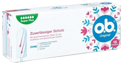 O.B. Tampones Super Plus 16 unidades