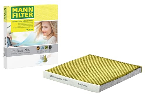 MANN-FILTER FP 2544 Filtro aria cabina - FreciousPlus Filtro Antipolline Biofunzionale - per Autovetture + veicoli commeriali