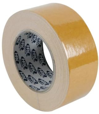 Perel HPX Cinta adhesiva de doble cara para alfombras - 50mm x 25m