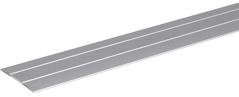 Alberts 491505 Perfil de transición, Autoadhesivo, Aluminio, anodizado en tonalidad de bronce, 900 x 38 mm