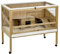Kerbl Kleintierkäfig Indoor Deluxe (mit einer Etage, L x B x H 115 x 60 x 92,5 cm, mit Rollen, für Hamster / Meerschweinchen usw.) 82725