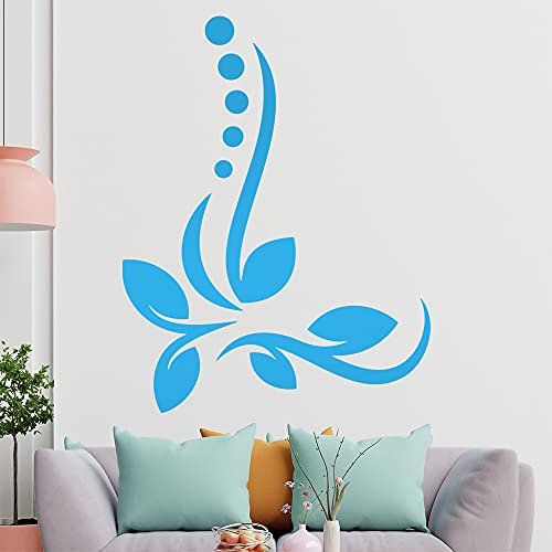 Gras - Linien Punkte Wandtattoo in 6 Größen - Wandaufkleber Wall Sticker - Dekoration, Küche, Wohnzimmer, Schlafzimmer, Badezimmer