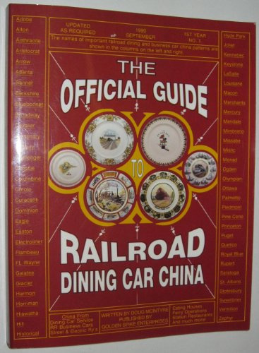 The Official Guide to Railroad Dining Car China