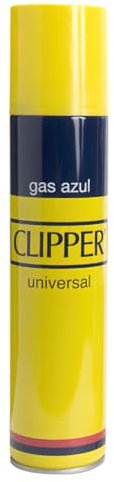 CLIPPER GAS ISOBUTANO 300 ML PARA MECHEROS, multicolor