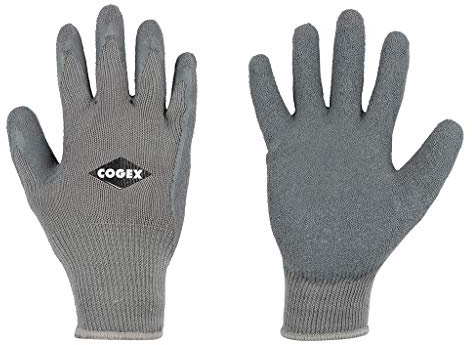 Cogex 83371 stora latexhandskar täckta, 9