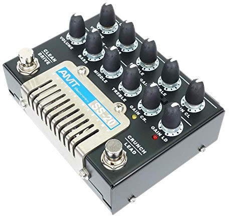 AMT SS-20 - Preamplificador de guitarra tubular de 3 canales (1 tubo)