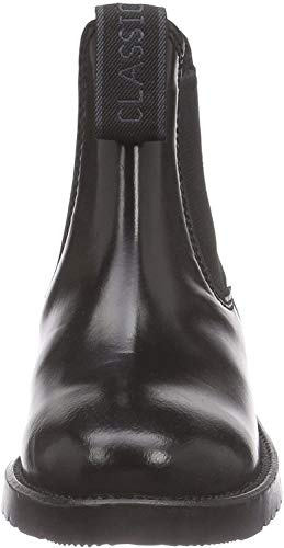 Rhinegold Child's Classic Leather Riding Jodhpur Boots 801 - Black, Size 1, 33 EU