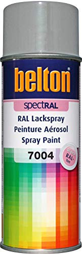 belton spectRAL Lackspray RAL 7004 signalgrau, glänzend, 400 ml - Profi-Qualität