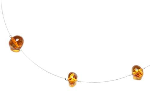 MyBernstein Bernstein Designer Bernstein Kette (Bernsteinschmuck 60021)