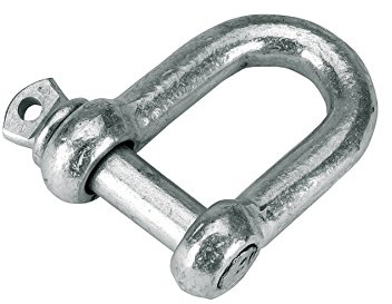 Agritura Manille Droite zinguée - A29983 (6 mm)