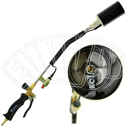 BRUCIATORE A LEVA 70CM DIAM. 60MM PIEZO CANNELLO A GAS SALDATORE SVERNICIATORE