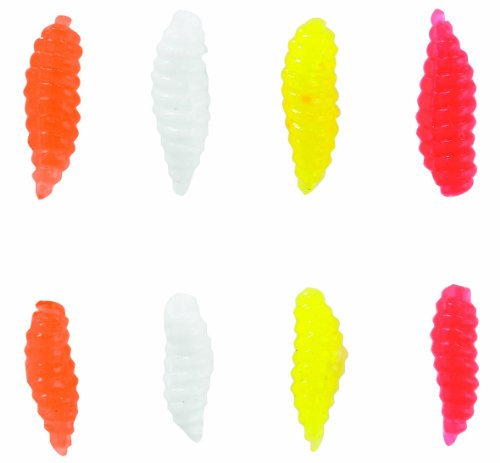 Balzer Soft Pinkies Maden - 40 Gummimaden, Größe:10mm