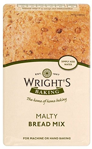 Wright's Malty Bread Mix (500g 17.6oz) - Pack of 6