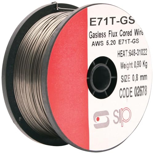 SIP 0.9kg 0.8mm Flux-Cored Gasless Welding Wire E71T-GS for MIG Welder Machine