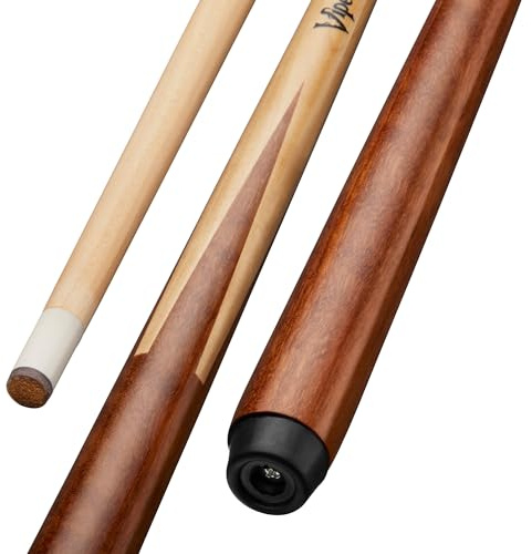 Viper Commercial/House 48 1-Piece Canadian Maple Billiard/Pool Cue, 18 Ounce, Multicolor (50-0504)