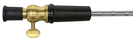 Ulsa 41612 Kontrabassstachel Solitär, Länge 46cm, Konus 29/31 mm, Metallstab Ø 10mm, vibrationsfrei, Made in Germany