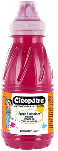 Cleopatre - EAD250-12 - Tinta de dibujo - Frasco de 250 ml - Magenta