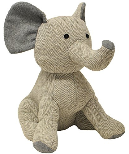 Riva Home Elephant Türstopper in Elefanten-Form (Einheitsgröße) (Grau)