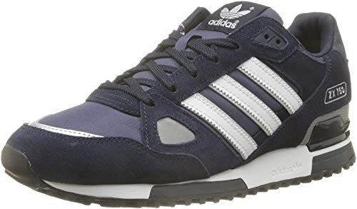 adidas ZX 750 G96719 sneakers för män, Blå ny marinblå Ftw vit mörk marinblå, 42 1/9 EU