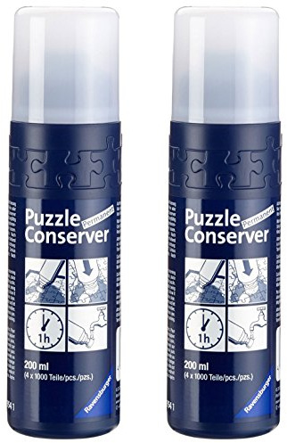 Outletdelocio. Pack 2 Unidades Pegamento/Conserver para Puzzles. para Puzzles hasta 8000 Piezas