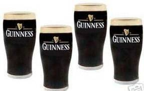 Guinness – Vasos de surger 0,33 l, 12 unidades)