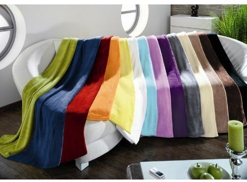 Gözze – exklusive Kuschel- und Wohndecke Memphis - Farbe: schwarz - 150 x 200 cm