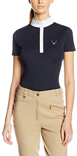 PFIFF Damen 7428 Shirt, Blau, 128
