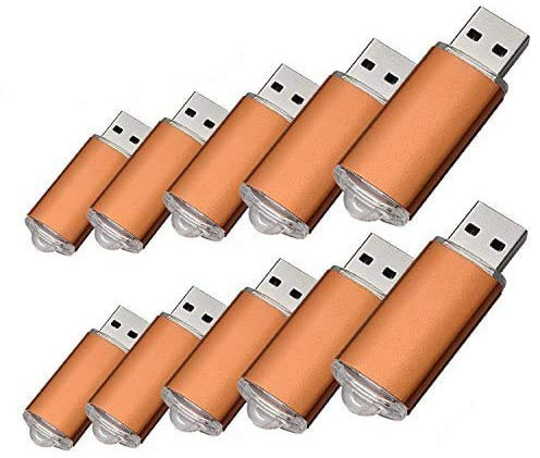 100pcs 4GB USB Flash Drive USB 2.0 Memory Stick Pen Drive de disco de memoria (4.0 GB)