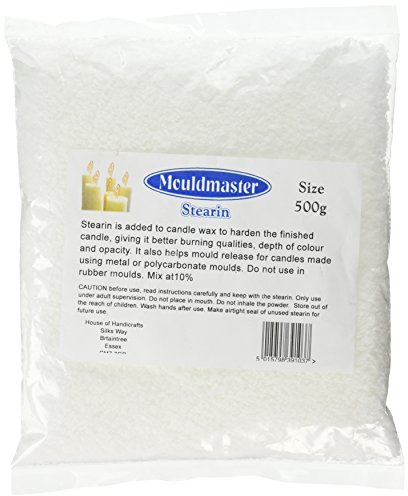 Mouldmaster Form für Kerzenherstellung Master Stearin, weiß, 500 g