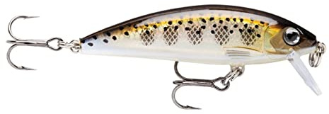 Rapala - CountDown un leurre pour cibler les poissons suspendus comme les truites, saumons, perches, sandres, black bass et brochets en eau douce -7cm,10g coloris Muddler